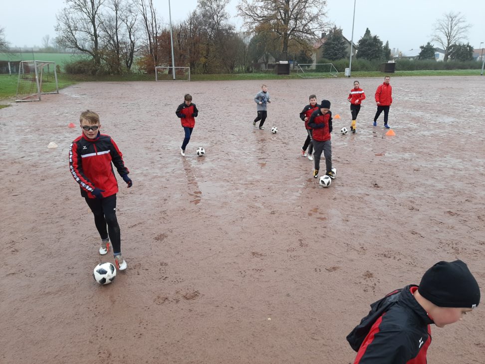 Hartplatztraining D-Jugend